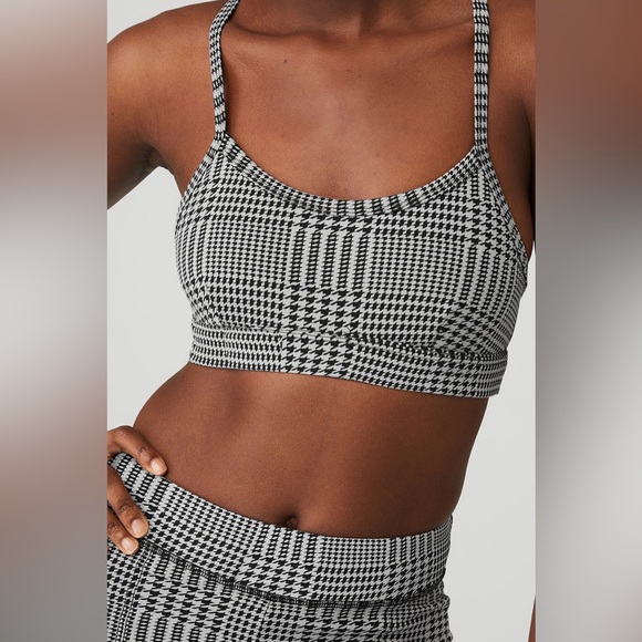 Alo Yoga Jacquard Glenplaid Gratitude Set XS - Picture 3 of 14